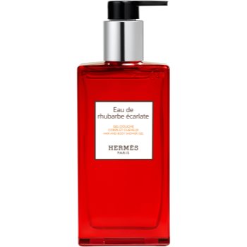 HERMÈS Le Bain Eau de rhubarbe écarlate gel de duș pentru corp si par - imagine 2